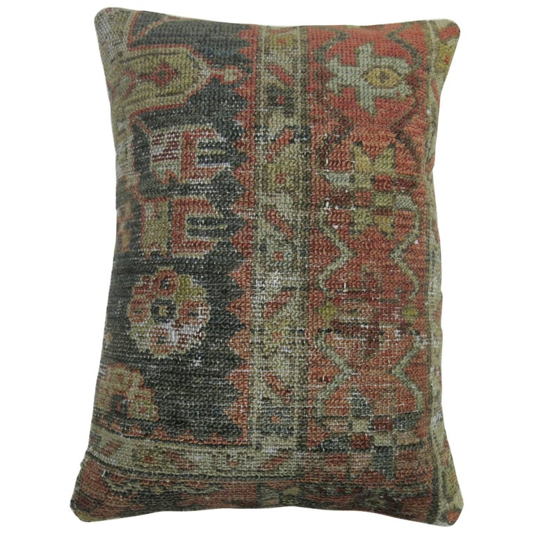 Heriz Persian Rug Pillow For Sale at 1stDibs