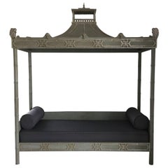 Chinese Pagoda Daybed by Michelle Nussbaumer
