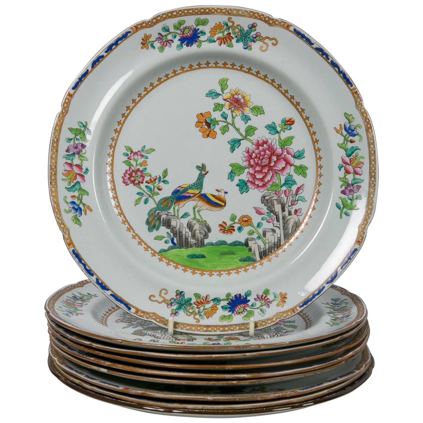 Spode Peacock Pattern Ironstone Dishes