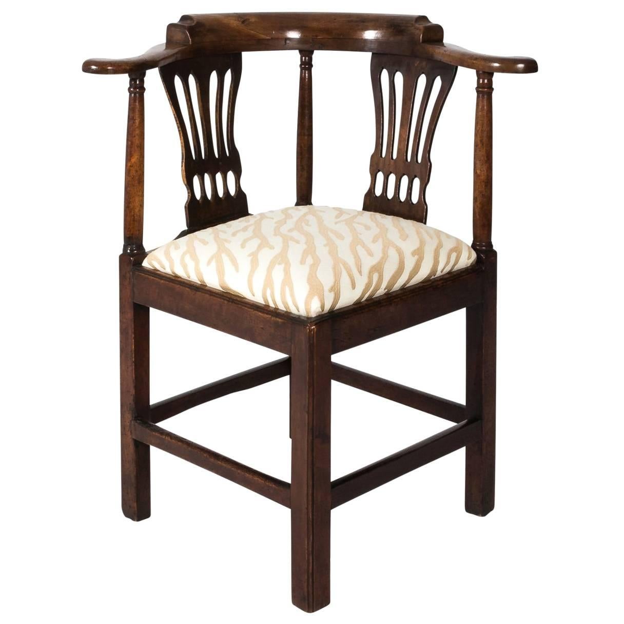 George III Corner Chair