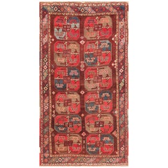 Antique Uzbek Bokara Carpet