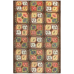 Antique Uzbekistan Embroidery. Size: 4 ft x 6 ft (1.22 m x 1.83 m)