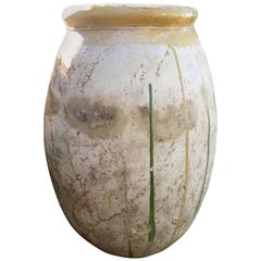Early 19th Century French Provincial Biot Olive Jar