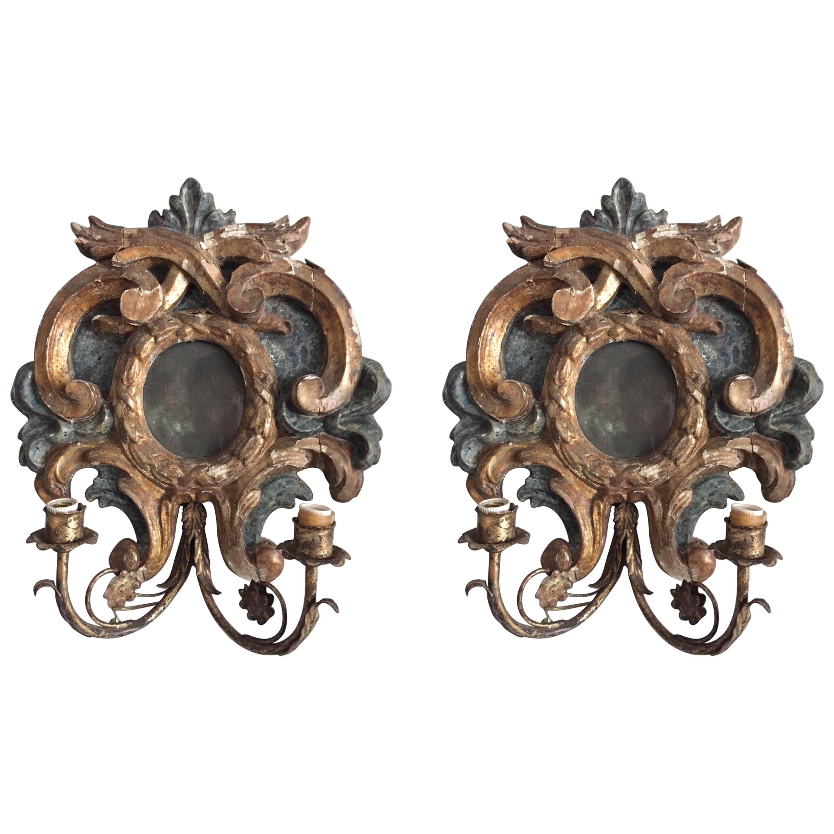 Pair of 19th Century Italian Sconces