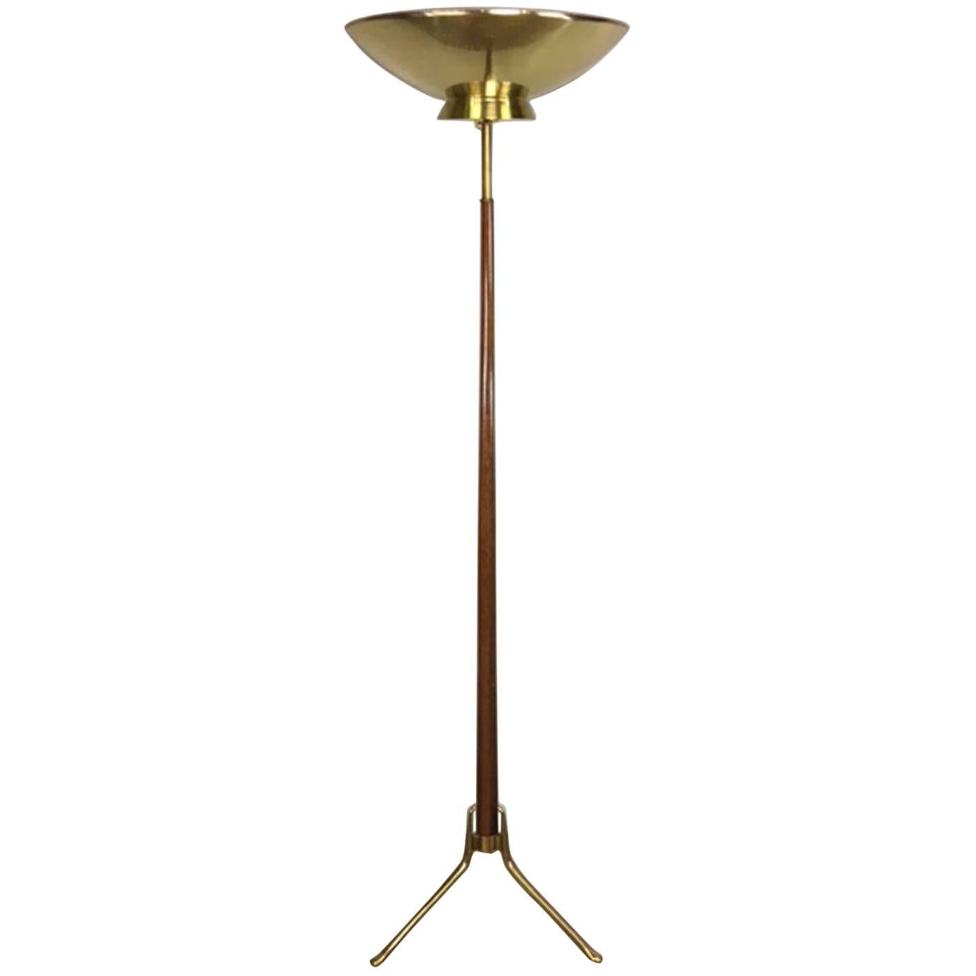Gerald Thurston Dome Floor Lamp For Sale