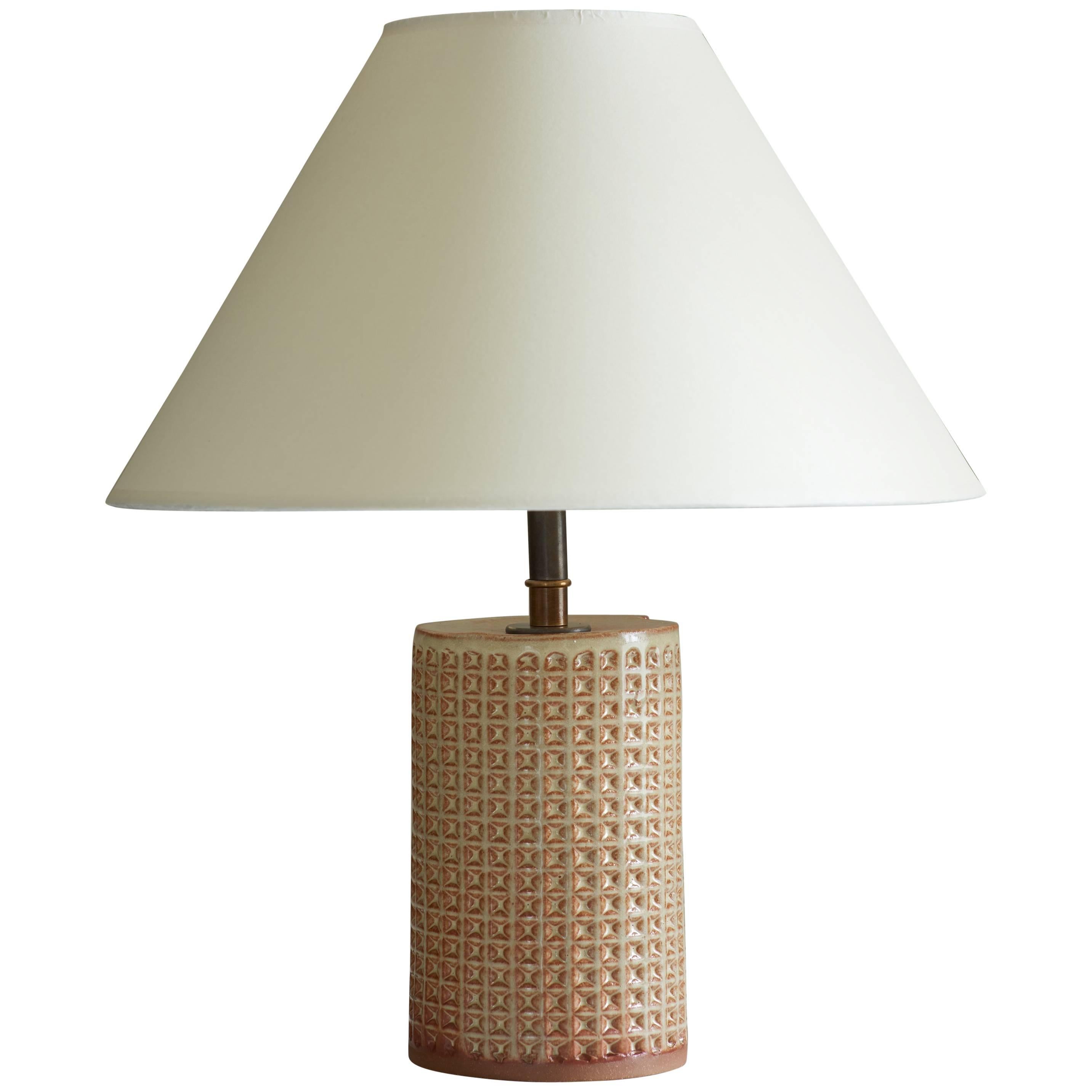 Juliette Lamp, Ceramic Sculptural Table Lamp by Dumais Made