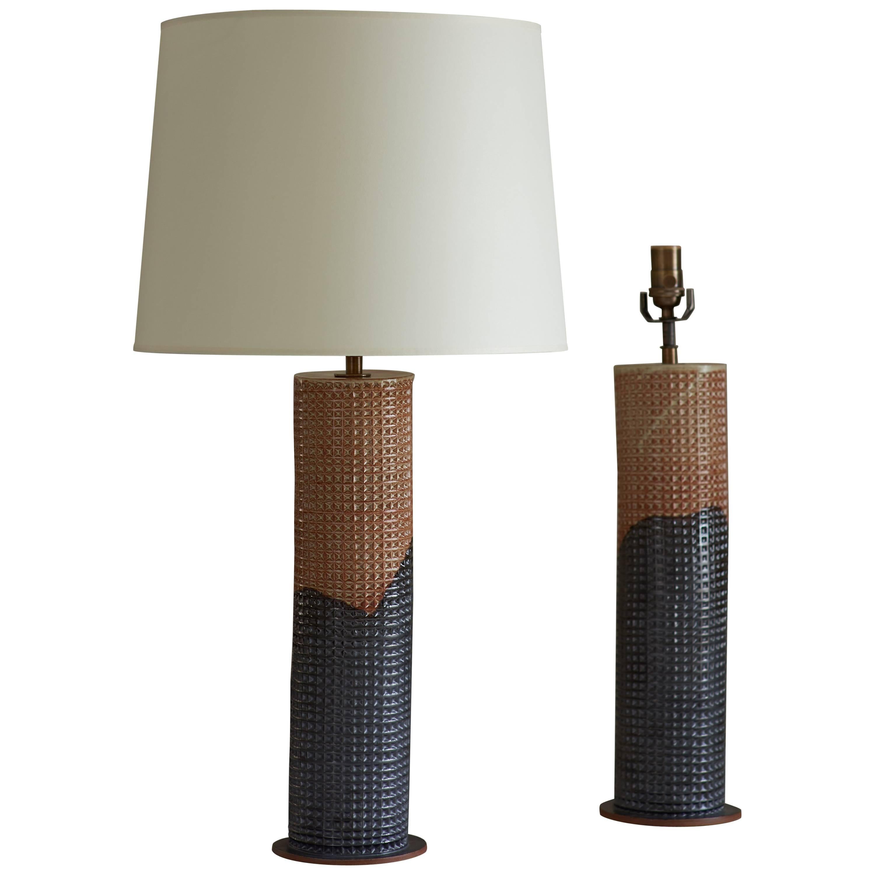 Ceramic Sculptural Table Lamp by Dumais Made