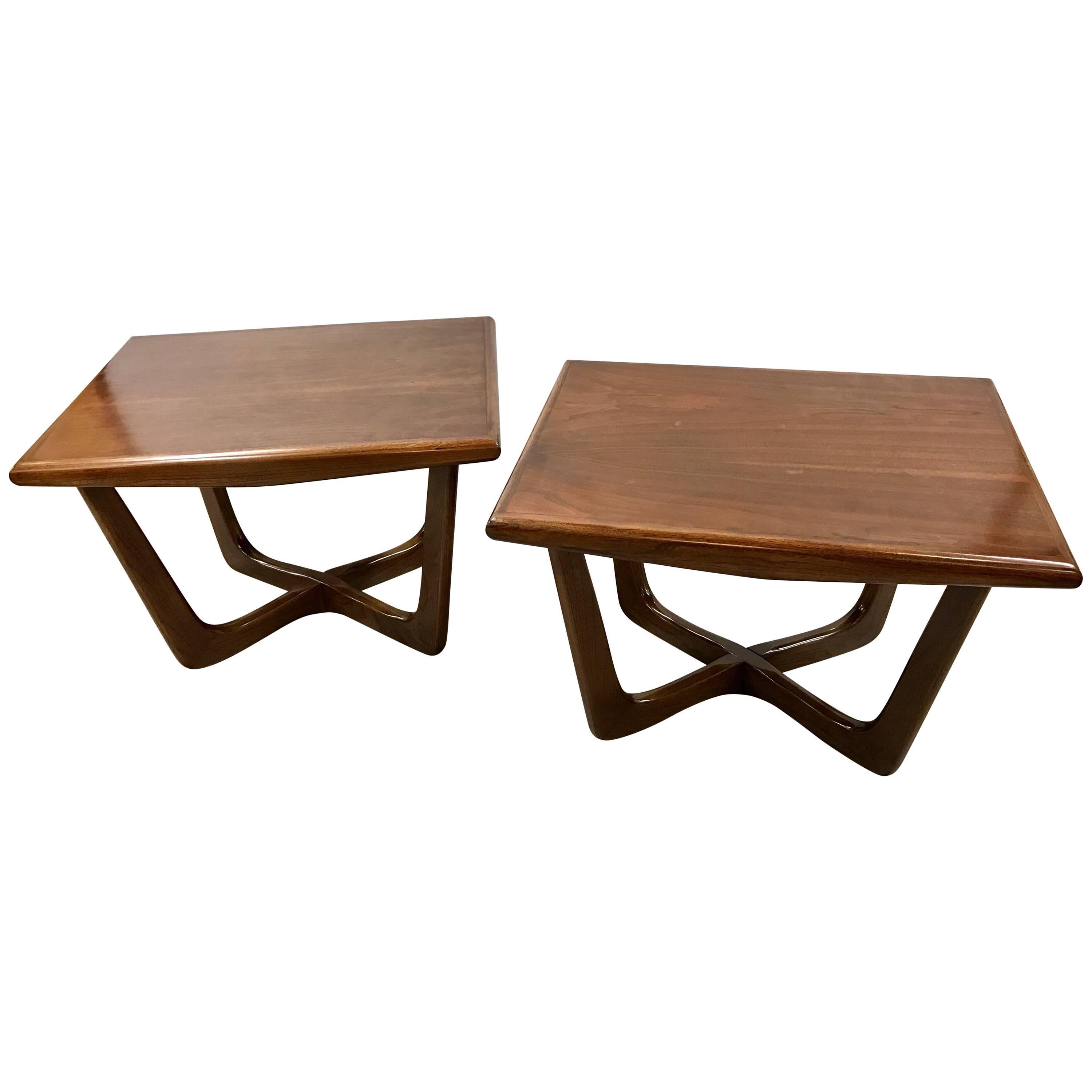 Pair of Adrian Pearsall Style End Tables