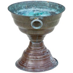 19th Century Copper Tazza Cup