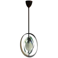 Original Pendant Lamp by Max Ingrand for Fontana Arte, Model 1933, 1961