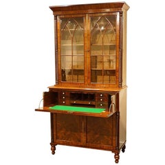 William IV Mahogany Secretaire Bookcase William IV Mahogany Secretaire Bookcase