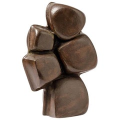 Ceramic Sculpture by Michel Lanos, circa 1980