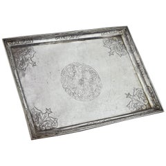 Silver Tray, Possibly Colonial 'South America', 18th Century