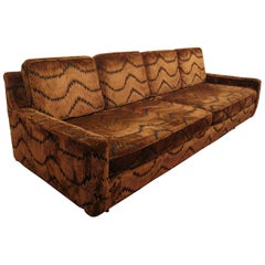 Midcentury Sofa with Jack Larson Fabric