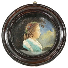 Retrato en cera de la reina Carlota de Gran Bretaña, atribuido a John Flaxman