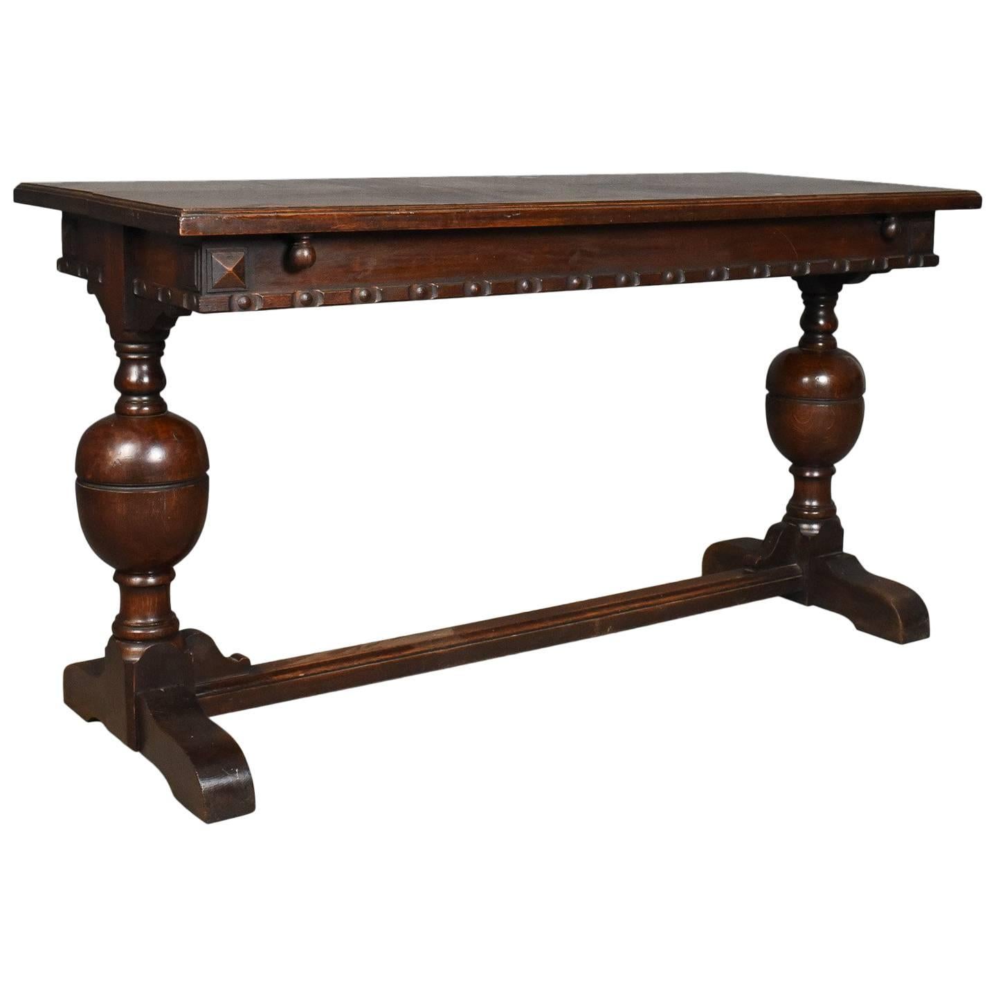 Extending Antique Dining Table, 17th Century Refectory Taste, English circa 1900