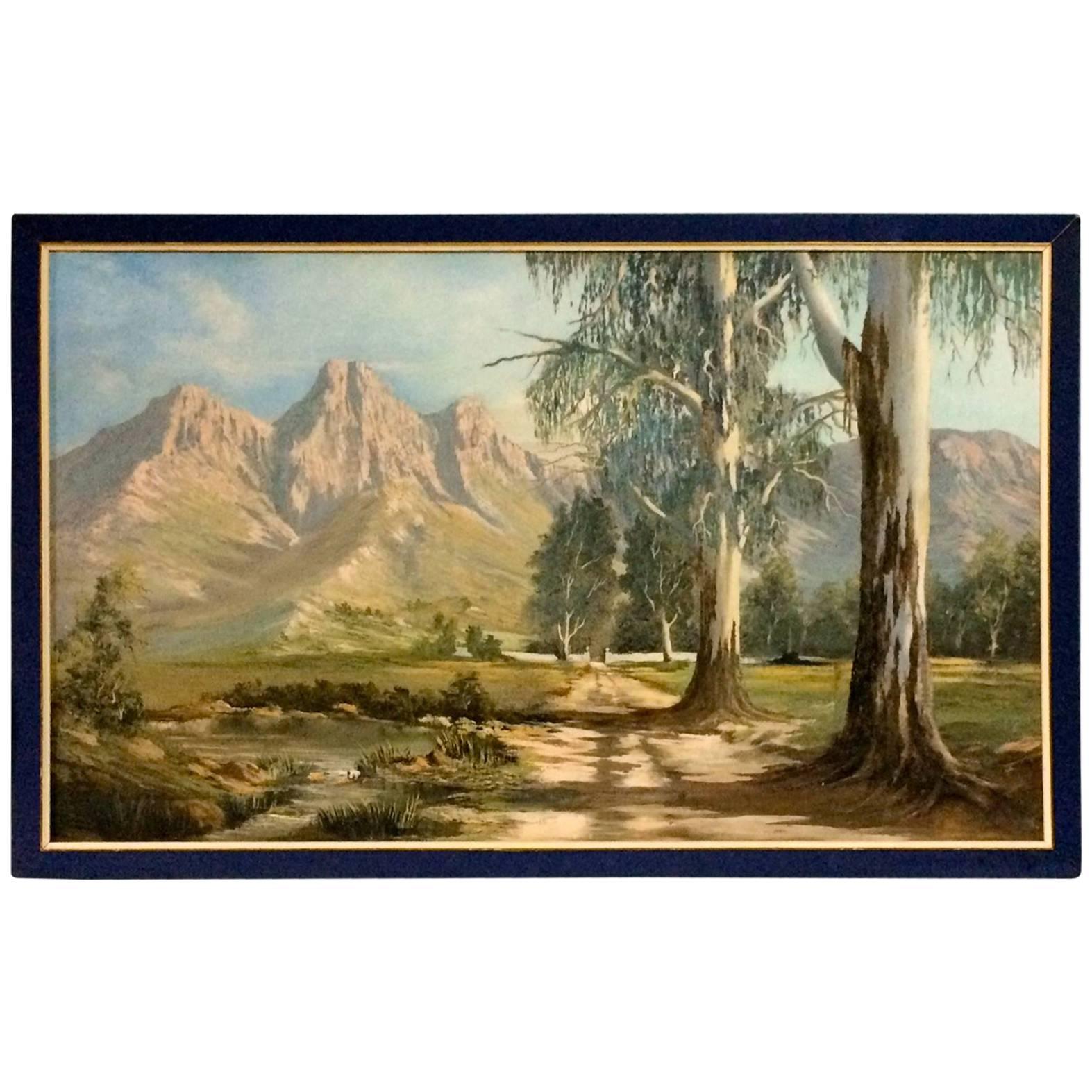 Large Landscape Oil Painting For Sale