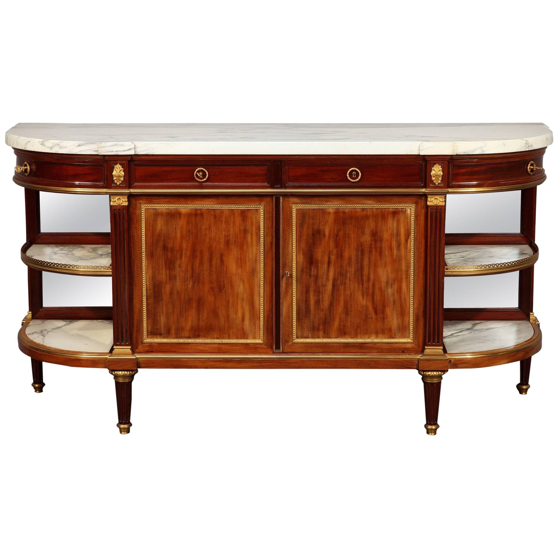 Late 19th Century Louis XVI Style Dessert Console by Maison Krieger, Paris