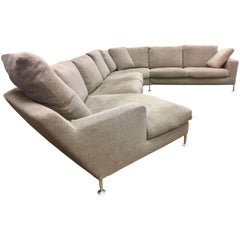 B&B Italia Extra Large Harry Sectional Sofa by Antonio Citterio Made in Italy