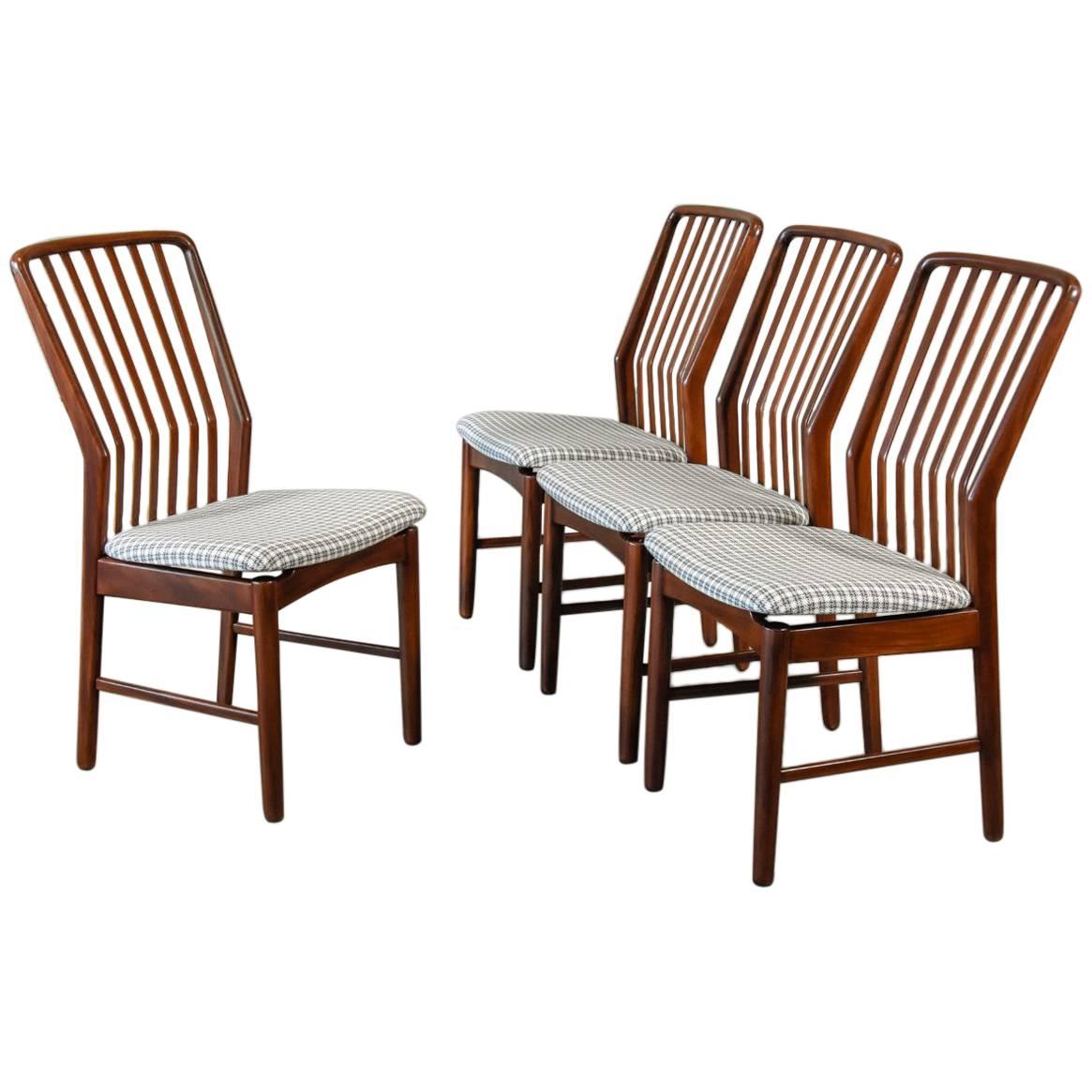 Set of Four Dining Chairs by Svend A. Madsen for Moreddi For Sale