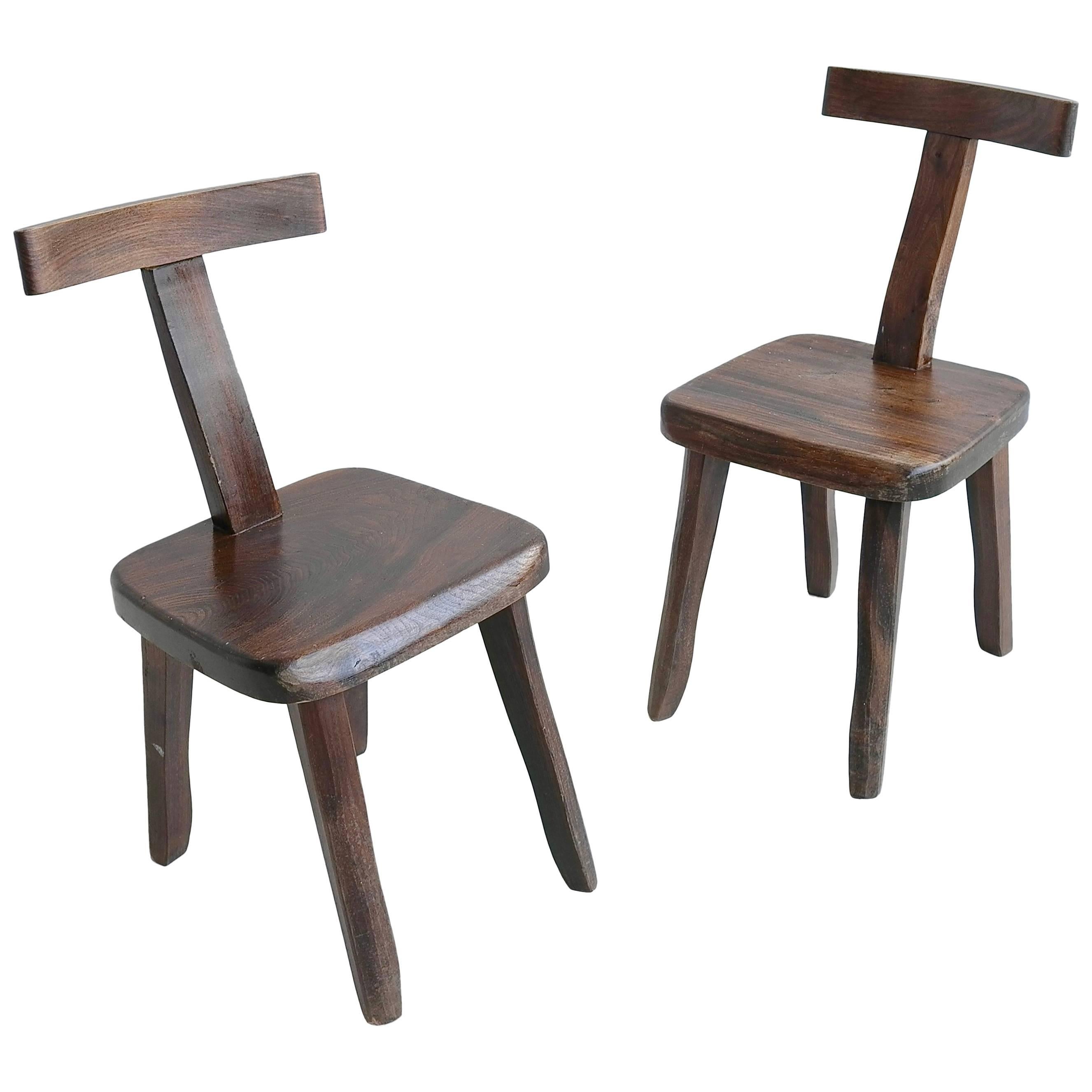 Pair of Chairs by Olavi Hanninen for by Mikko Nupponen, Finland, 1950s