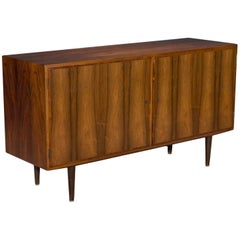 Retro Two-Door Danish Modern Rosewood Sideboard