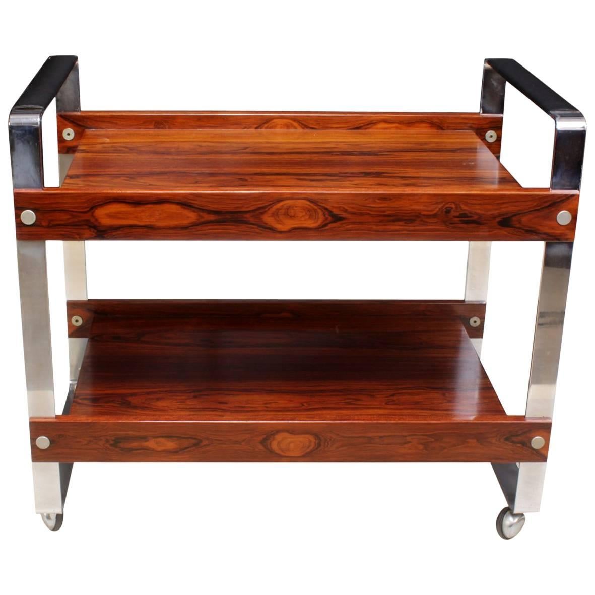 Midcentury Drinks Trolley