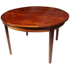 Rosewood Flip Flap Lotus Table by Dyrlund