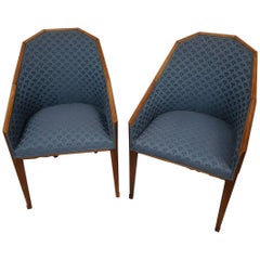 France Art Deco Chairs from, circa 1930