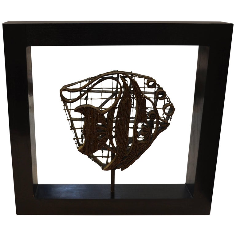 Andrianna Shamaris Antique Batik Stamp For Sale at 1stDibs