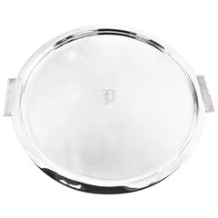Art Deco Platter with Handles