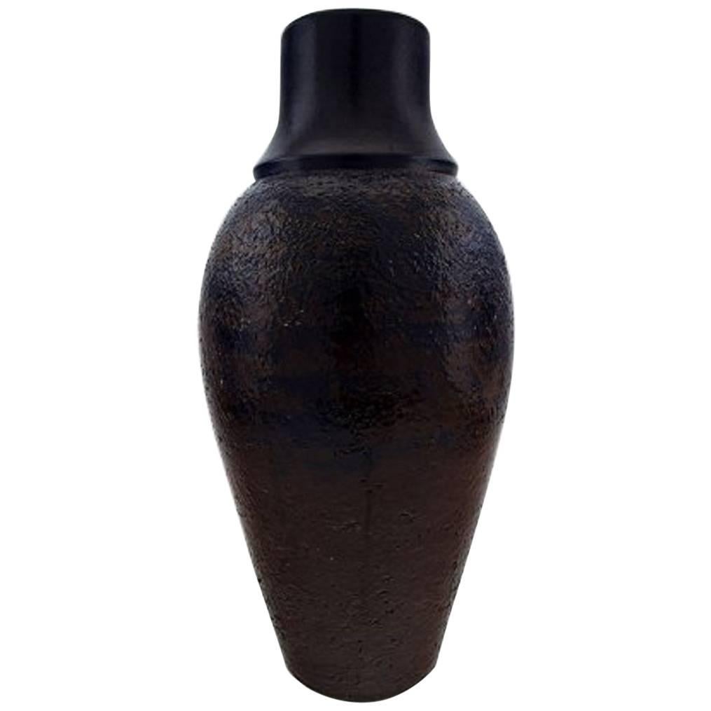 Large Blue Floor Vases - 8 For Sale on 1stDibs