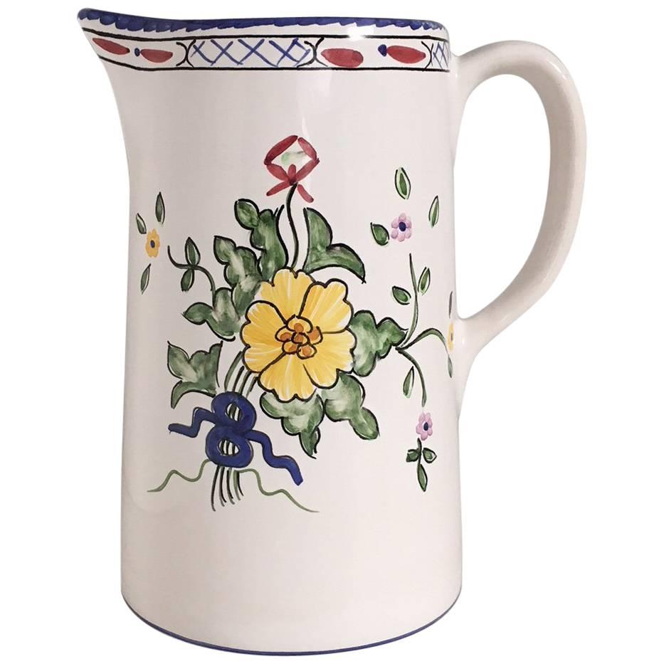 Tiffany & Co. Lisbon Hand-Painted Pitcher