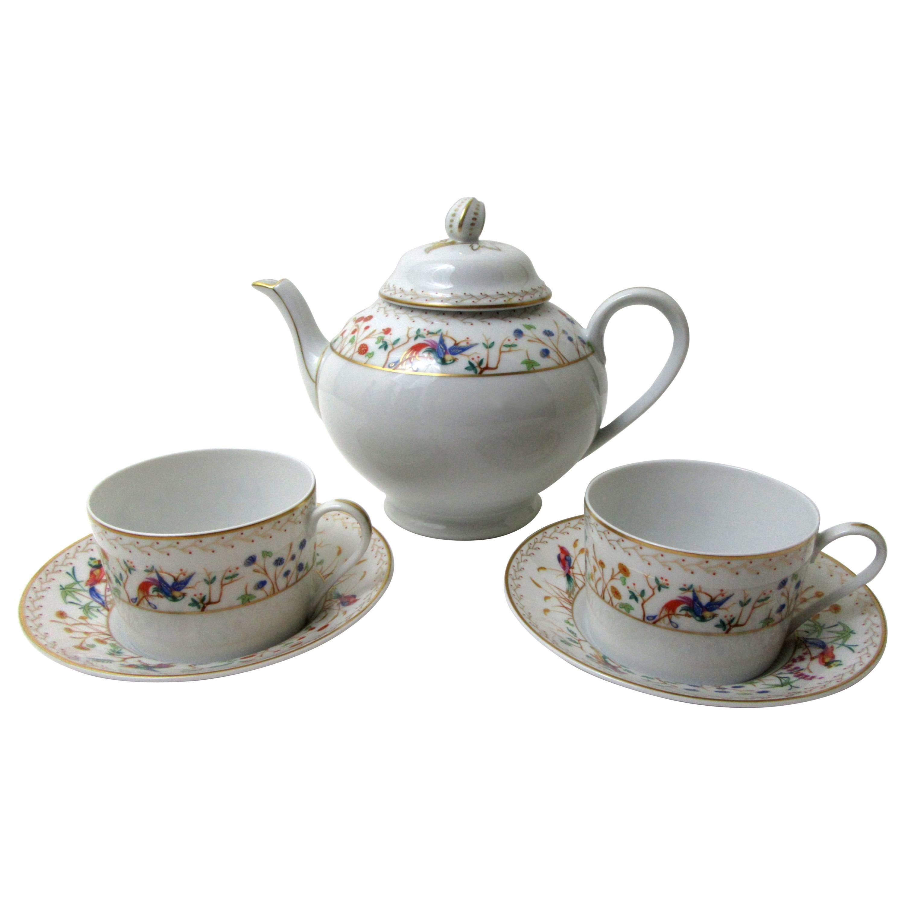Vintage Tiffany & Co / Limoges, France China Audubon Pattern Tea Set