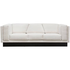 NUAGE SOFA - Modern Asymmetrical Sofa in Antique Velvet 