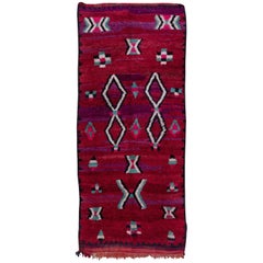Vintage Moroccan Talsint Rug