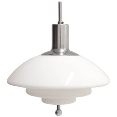 Art Deco Glass Lamp in the Style of Otto Muller for Bauhaus