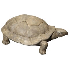 Unusual Terra Cotta in Shape of a Turtle, England, XIXth Century