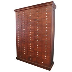Monumental Multi-Drawer Apothecary Cabinet