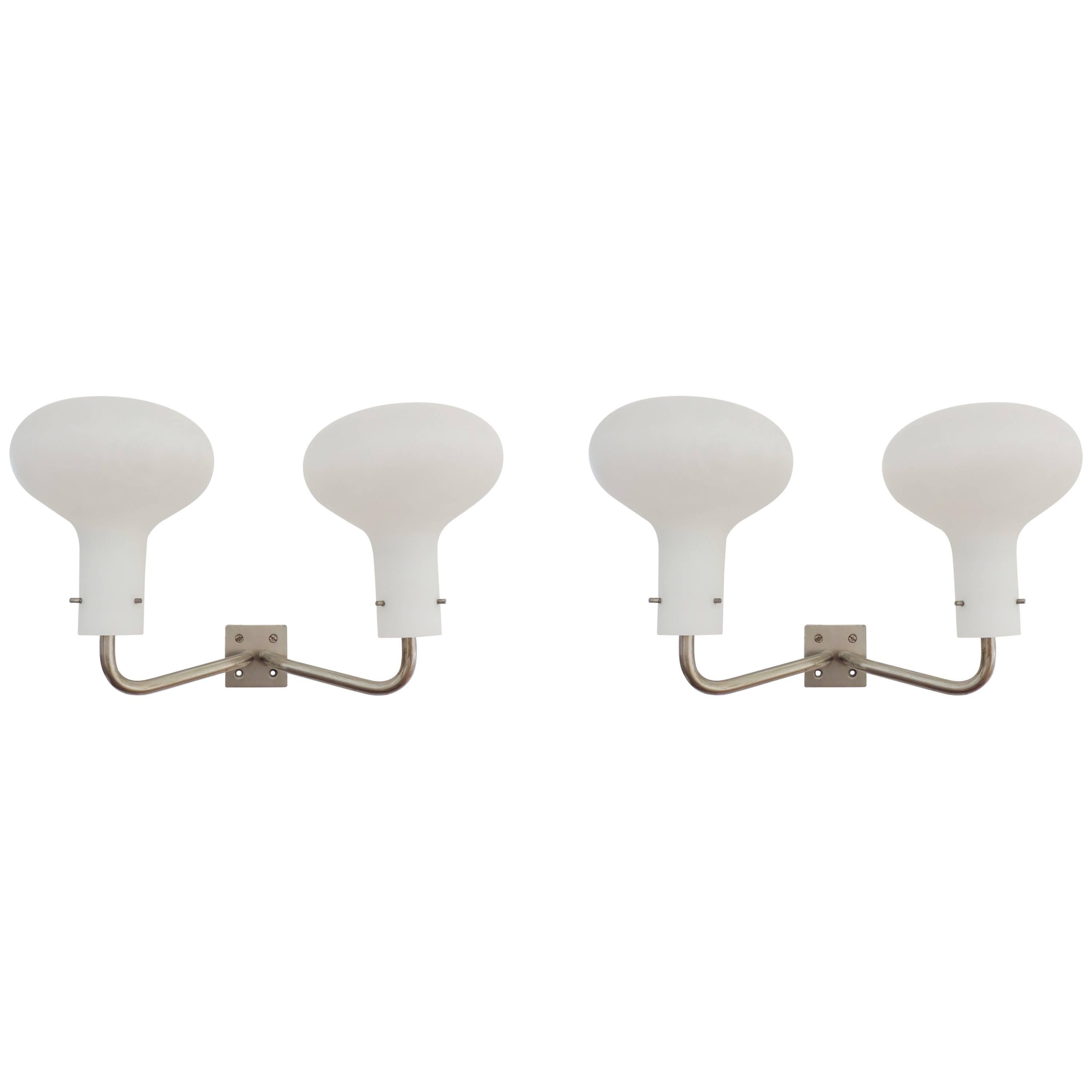 Pair of LP 12 Sconces by Ignazio Gardella for Azucena For Sale