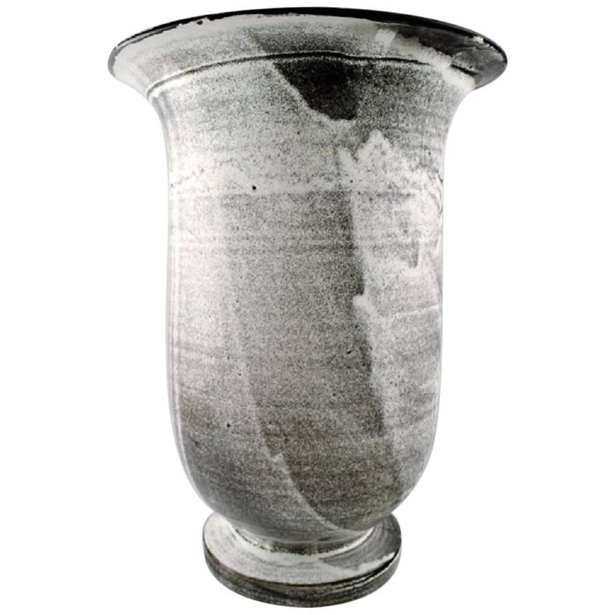 Very Large Kähler, Hak, Glazed Earthenware Vase, 1930s, by Svend Hammershoi