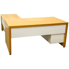 Bill Stephens for Knoll, Desk with Return and Drawer Blocks
