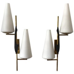 Pair of French Sconces by Maison Arlus