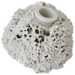 Marcel Wanders Porcelain "Sponge Vase" for Droog Design, 1997