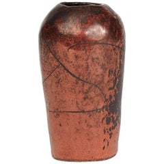 Continental Copper Glazed Art Pottery Vase, circa 1930