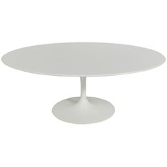 Oval Tulip Coffee Table by Eero Saarinen for Knoll