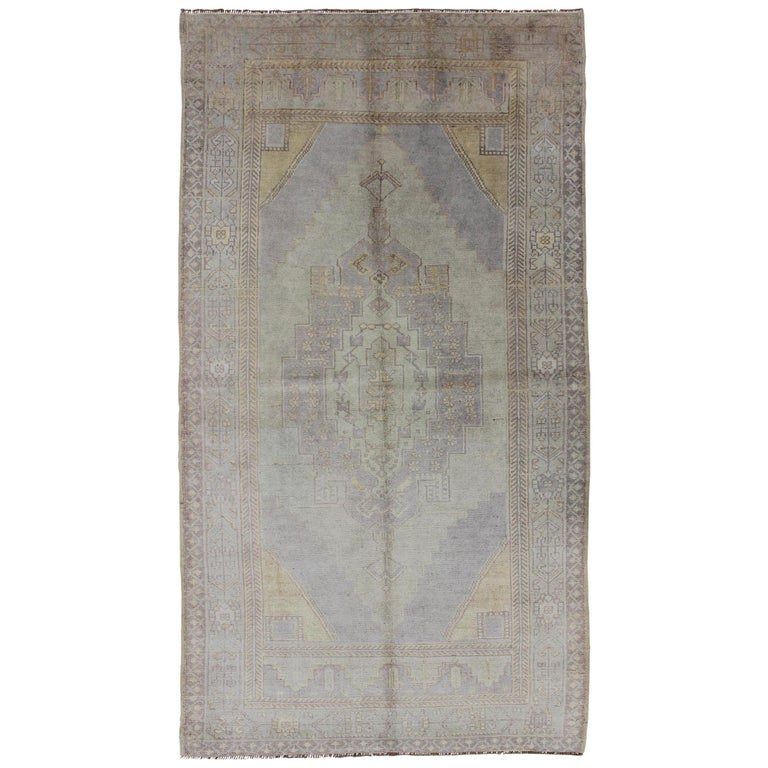 Tapis Anatolien Turc Fait Main Laine Rouge – Vintage 1970, 1,64x3,05m