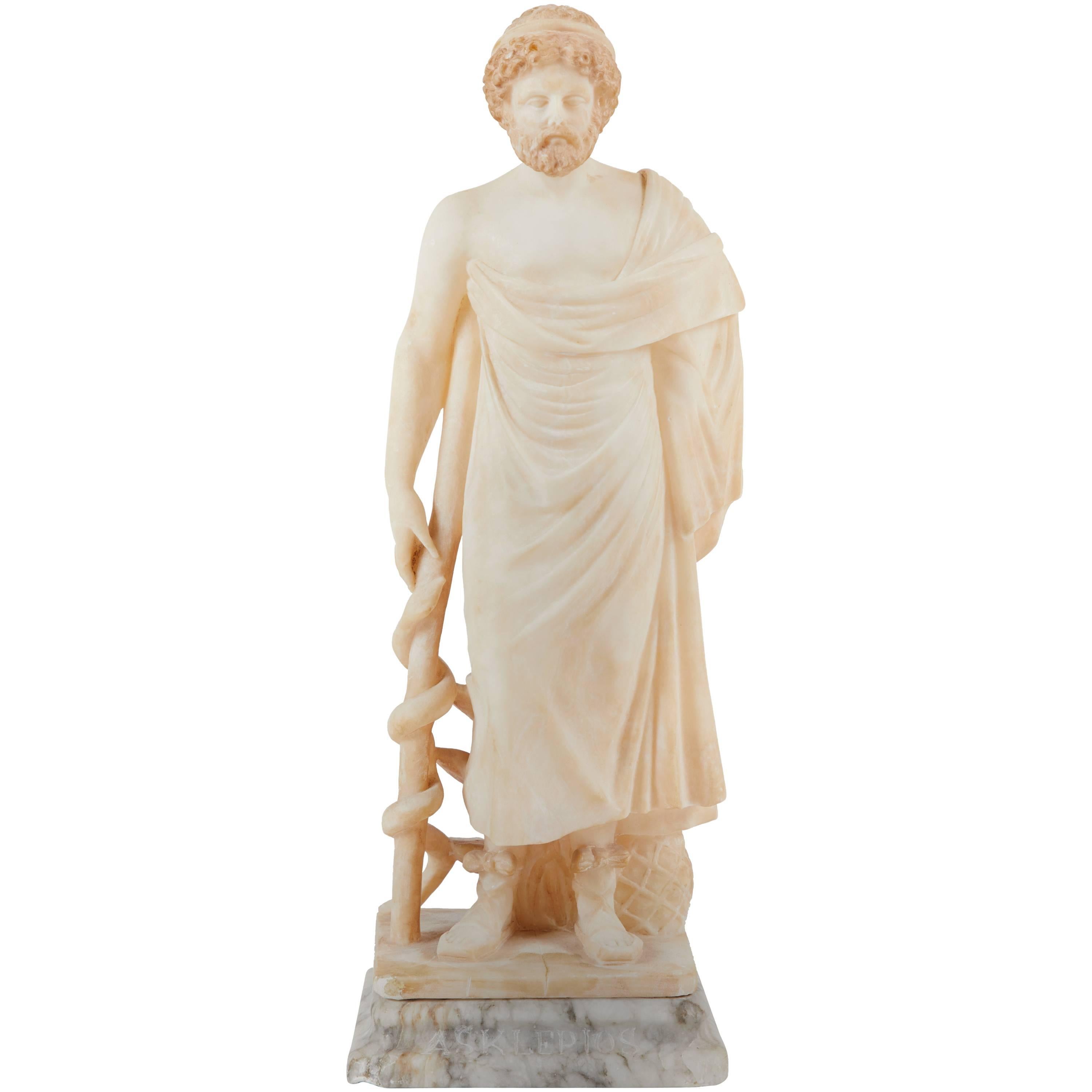 19th Century Italian Alabaster Figure