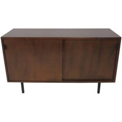 Florence Knoll Smaller Walnut Credenza