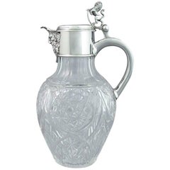 Victorian Silver Claret Jug